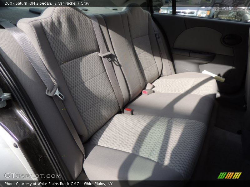 Silver Nickel / Gray 2007 Saturn ION 2 Sedan