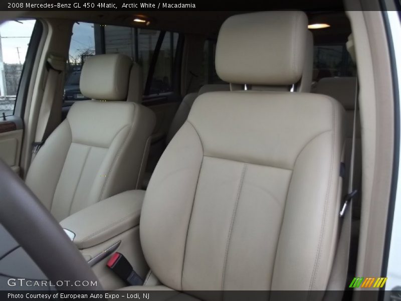 Arctic White / Macadamia 2008 Mercedes-Benz GL 450 4Matic