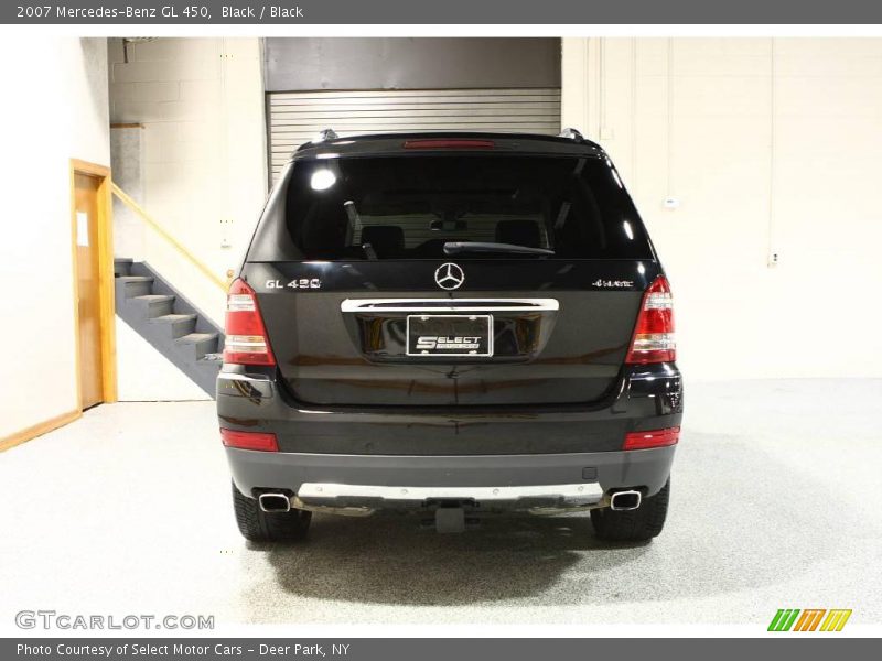 Black / Black 2007 Mercedes-Benz GL 450