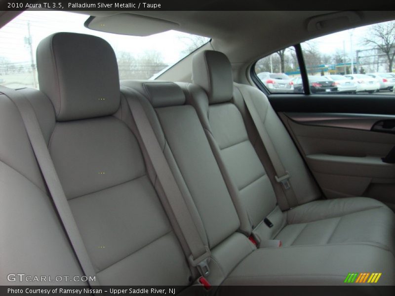 Palladium Silver Metallic / Taupe 2010 Acura TL 3.5