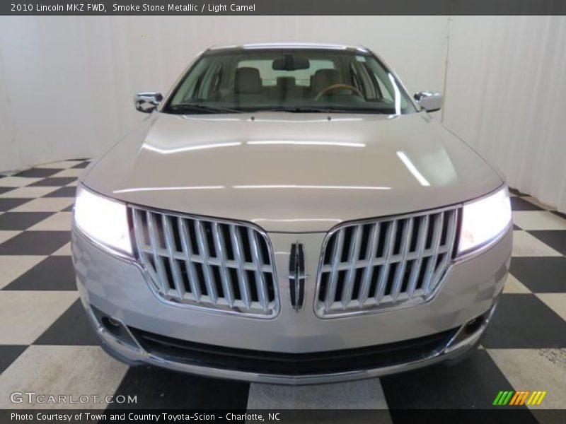 Smoke Stone Metallic / Light Camel 2010 Lincoln MKZ FWD