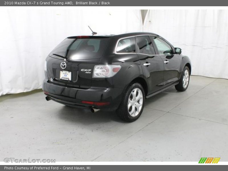 Brilliant Black / Black 2010 Mazda CX-7 s Grand Touring AWD