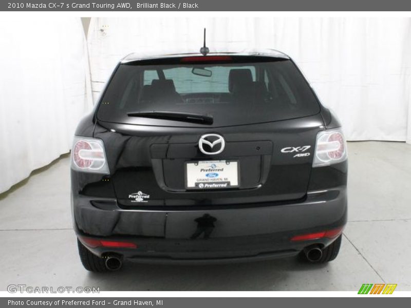 Brilliant Black / Black 2010 Mazda CX-7 s Grand Touring AWD