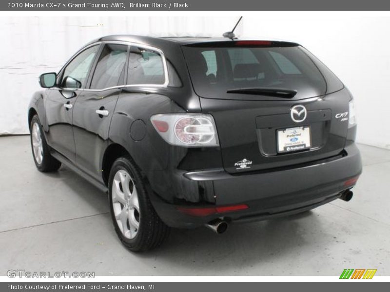 Brilliant Black / Black 2010 Mazda CX-7 s Grand Touring AWD