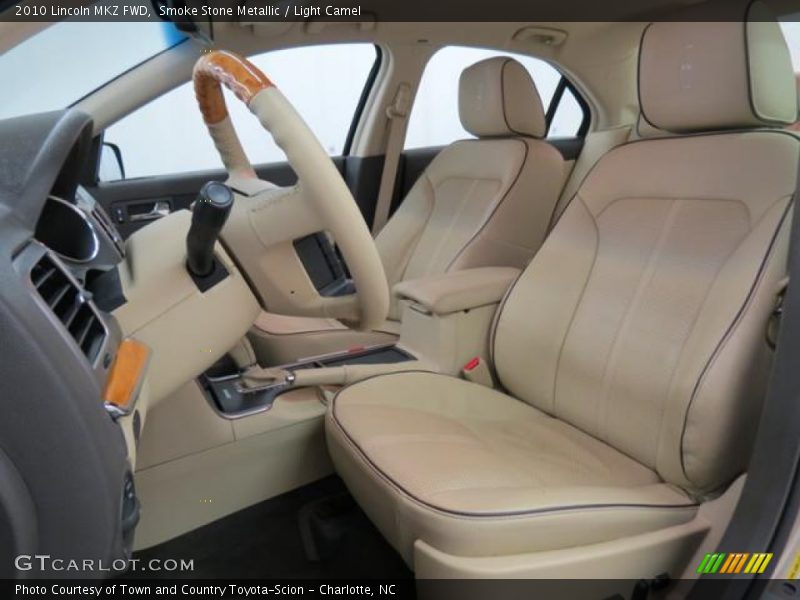 Smoke Stone Metallic / Light Camel 2010 Lincoln MKZ FWD