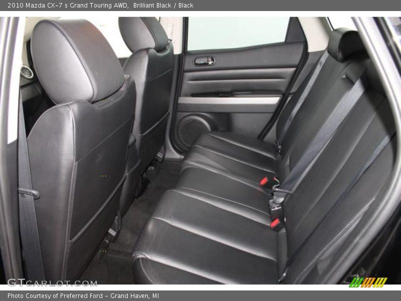 Rear Seat of 2010 CX-7 s Grand Touring AWD