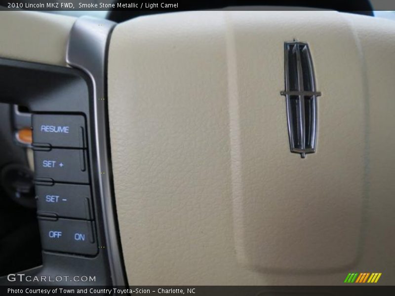 Smoke Stone Metallic / Light Camel 2010 Lincoln MKZ FWD