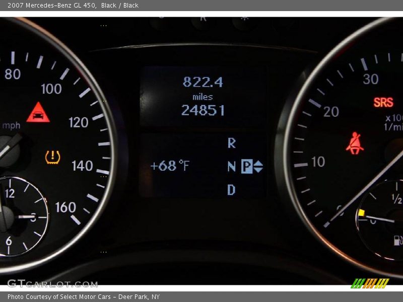 Black / Black 2007 Mercedes-Benz GL 450
