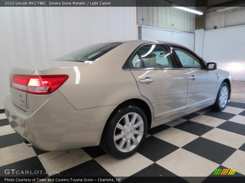 Smoke Stone Metallic / Light Camel 2010 Lincoln MKZ FWD