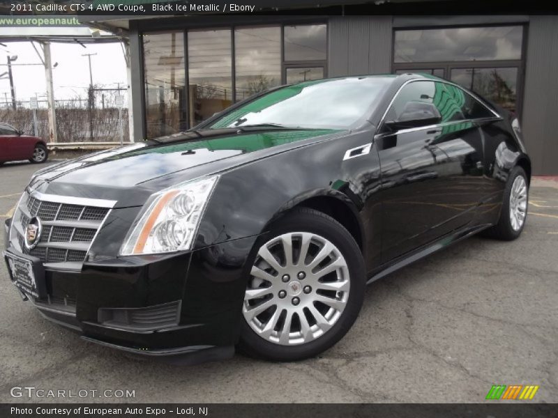 Front 3/4 View of 2011 CTS 4 AWD Coupe