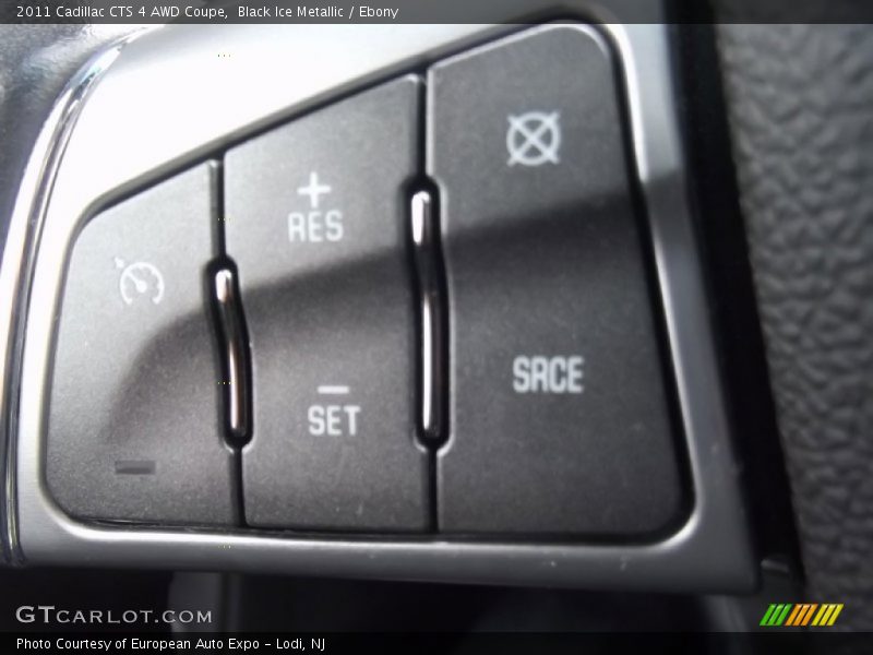 Controls of 2011 CTS 4 AWD Coupe