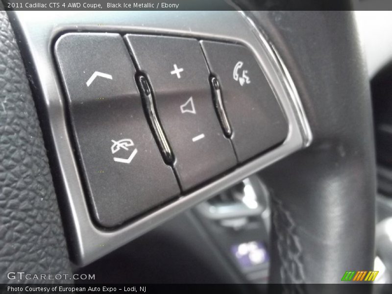 Controls of 2011 CTS 4 AWD Coupe