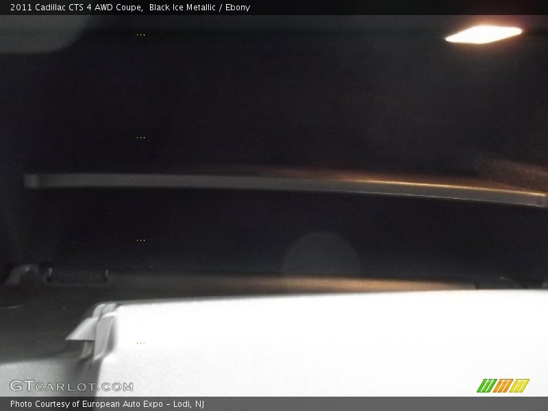 Black Ice Metallic / Ebony 2011 Cadillac CTS 4 AWD Coupe