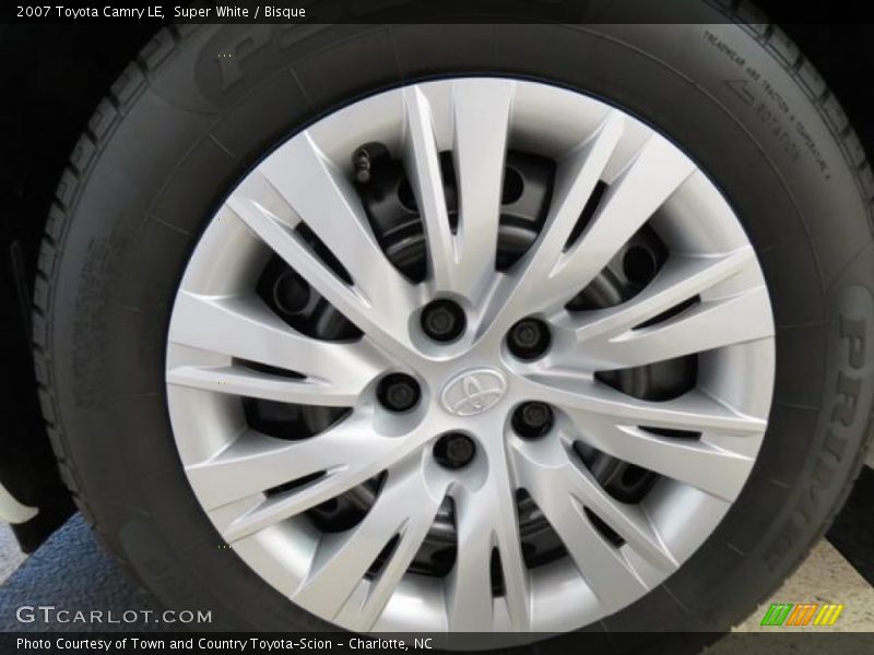 Super White / Bisque 2007 Toyota Camry LE