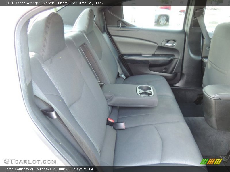 Bright Silver Metallic / Black 2011 Dodge Avenger Express