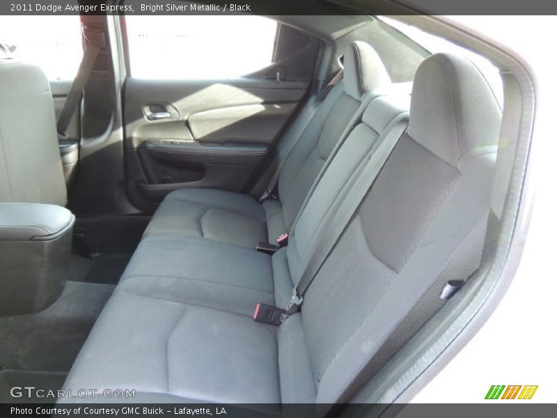 Bright Silver Metallic / Black 2011 Dodge Avenger Express