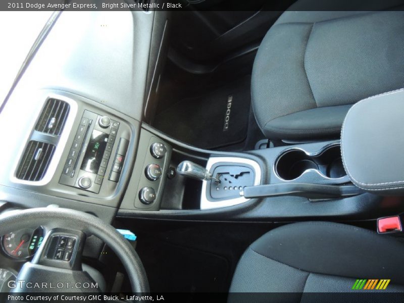 Bright Silver Metallic / Black 2011 Dodge Avenger Express