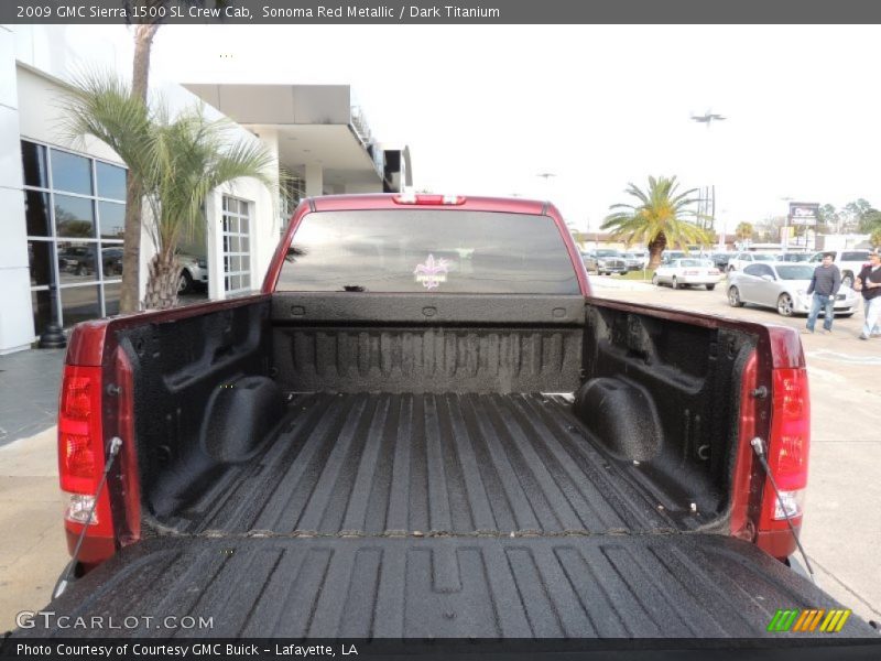 Sonoma Red Metallic / Dark Titanium 2009 GMC Sierra 1500 SL Crew Cab
