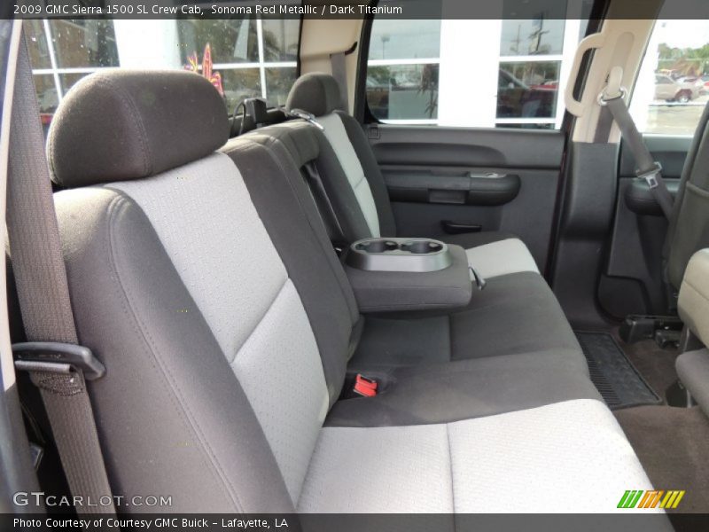 Sonoma Red Metallic / Dark Titanium 2009 GMC Sierra 1500 SL Crew Cab