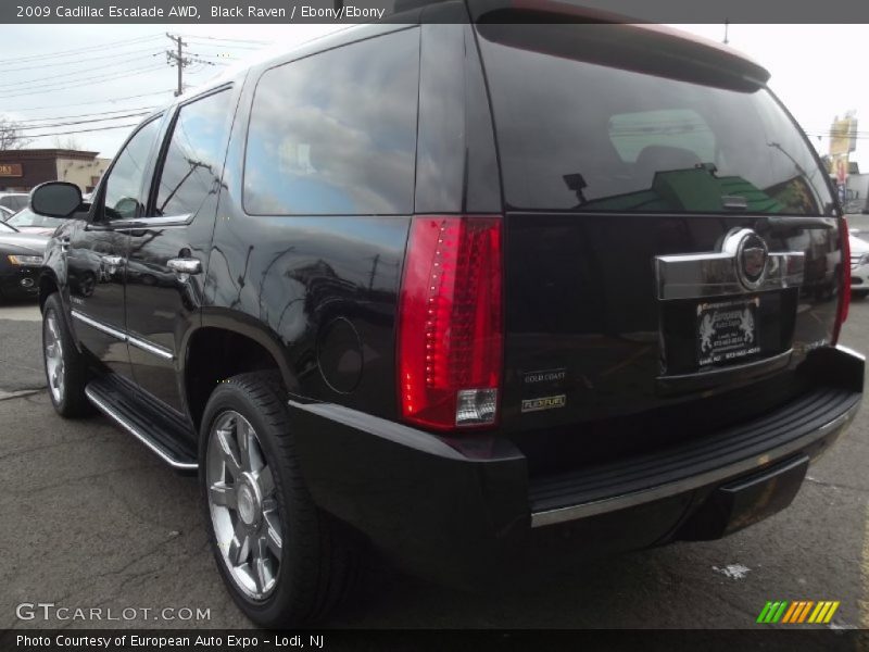 Black Raven / Ebony/Ebony 2009 Cadillac Escalade AWD