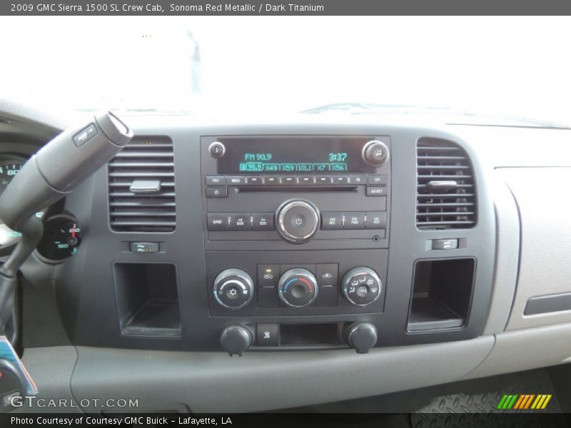 Sonoma Red Metallic / Dark Titanium 2009 GMC Sierra 1500 SL Crew Cab