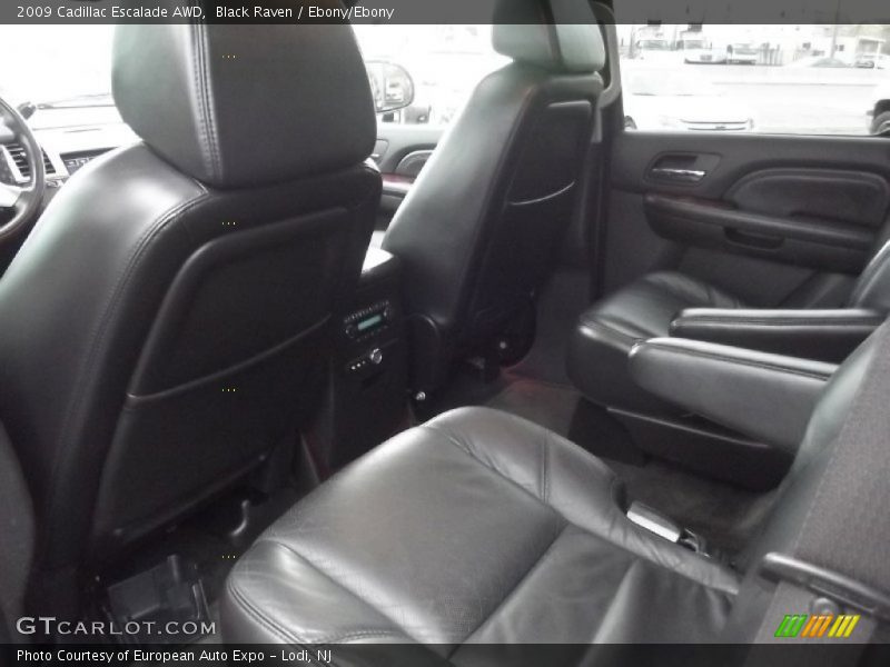 Rear Seat of 2009 Escalade AWD