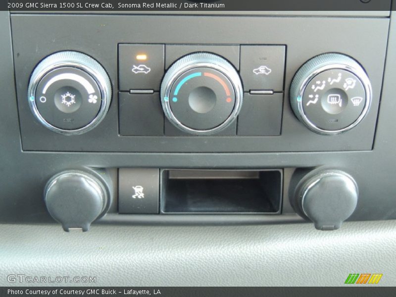 Sonoma Red Metallic / Dark Titanium 2009 GMC Sierra 1500 SL Crew Cab
