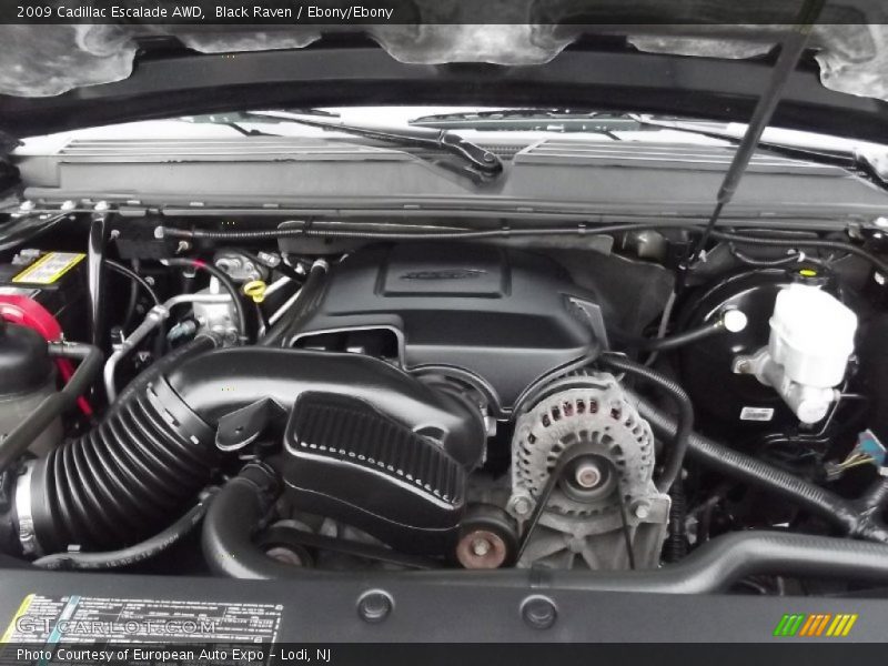  2009 Escalade AWD Engine - 6.2 Liter OHV 16-Valve VVT Flex-Fuel V8