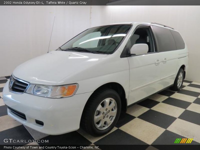 Taffeta White / Quartz Gray 2002 Honda Odyssey EX-L