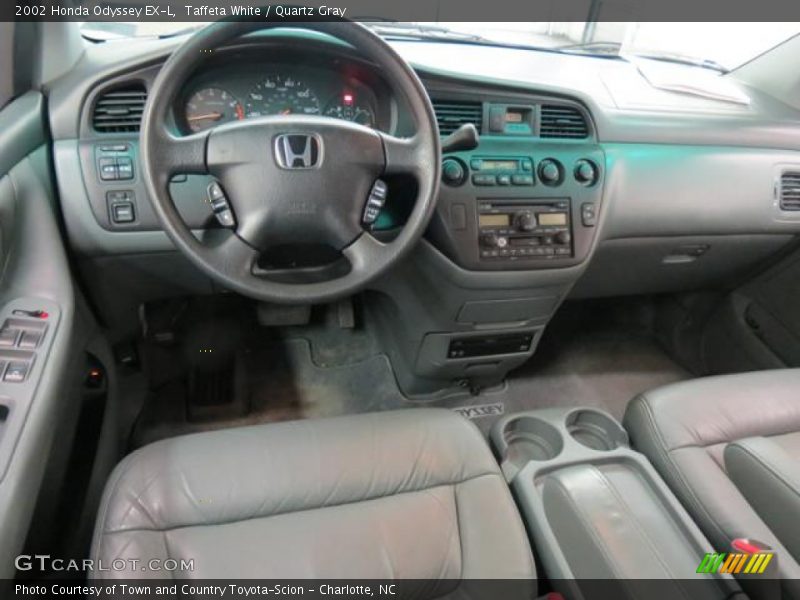 Taffeta White / Quartz Gray 2002 Honda Odyssey EX-L