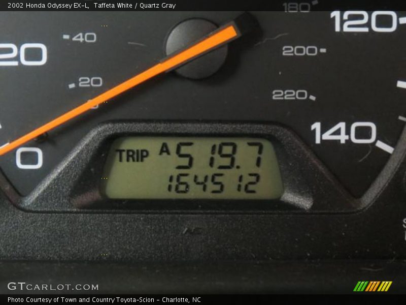 Taffeta White / Quartz Gray 2002 Honda Odyssey EX-L