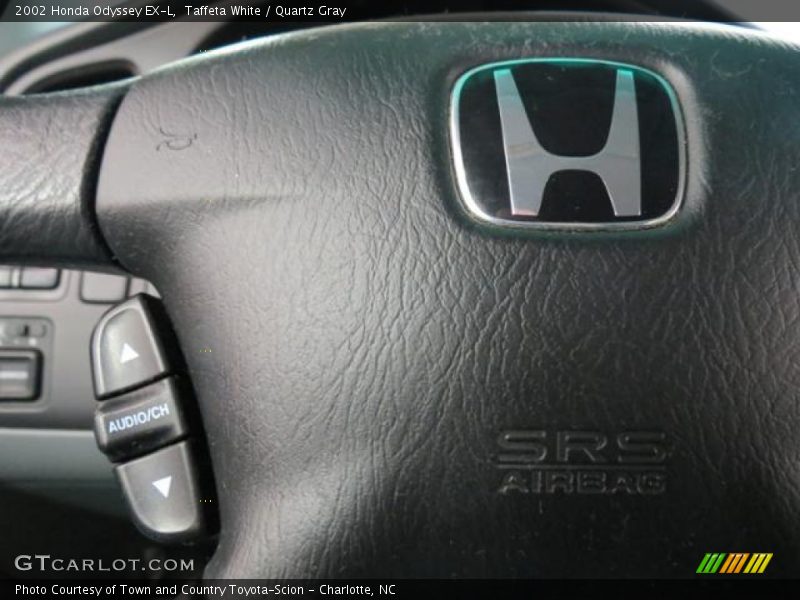 Taffeta White / Quartz Gray 2002 Honda Odyssey EX-L