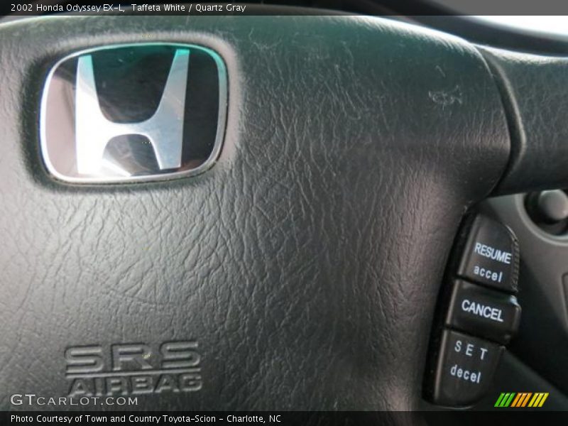 Taffeta White / Quartz Gray 2002 Honda Odyssey EX-L