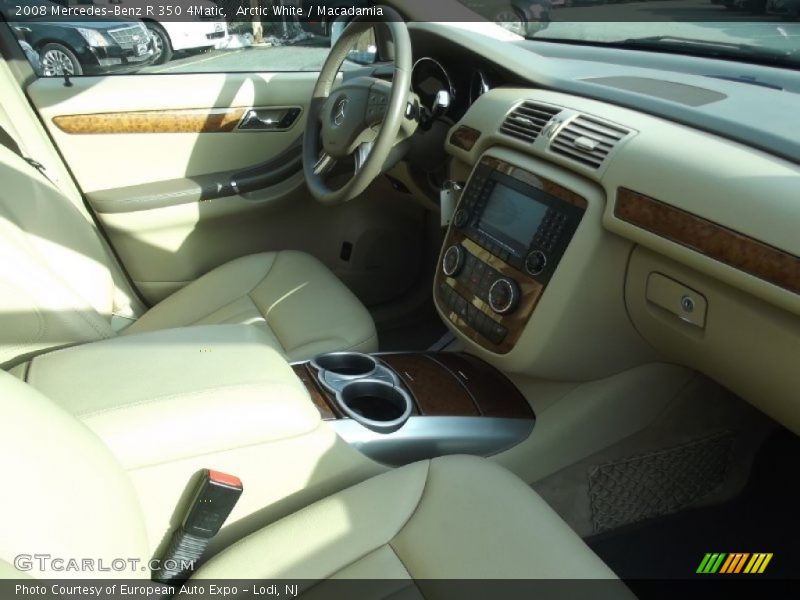 Arctic White / Macadamia 2008 Mercedes-Benz R 350 4Matic