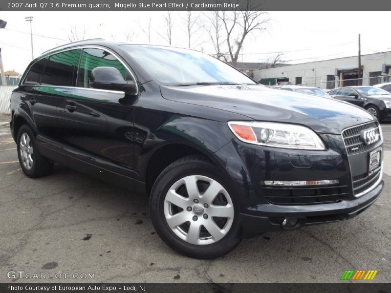 Mugello Blue Pearl Effect / Cardamom Beige 2007 Audi Q7 3.6 Premium quattro