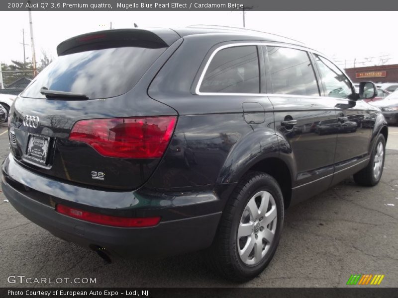Mugello Blue Pearl Effect / Cardamom Beige 2007 Audi Q7 3.6 Premium quattro