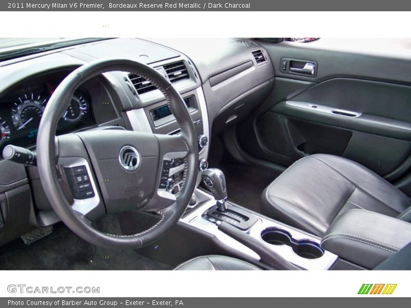 Bordeaux Reserve Red Metallic / Dark Charcoal 2011 Mercury Milan V6 Premier