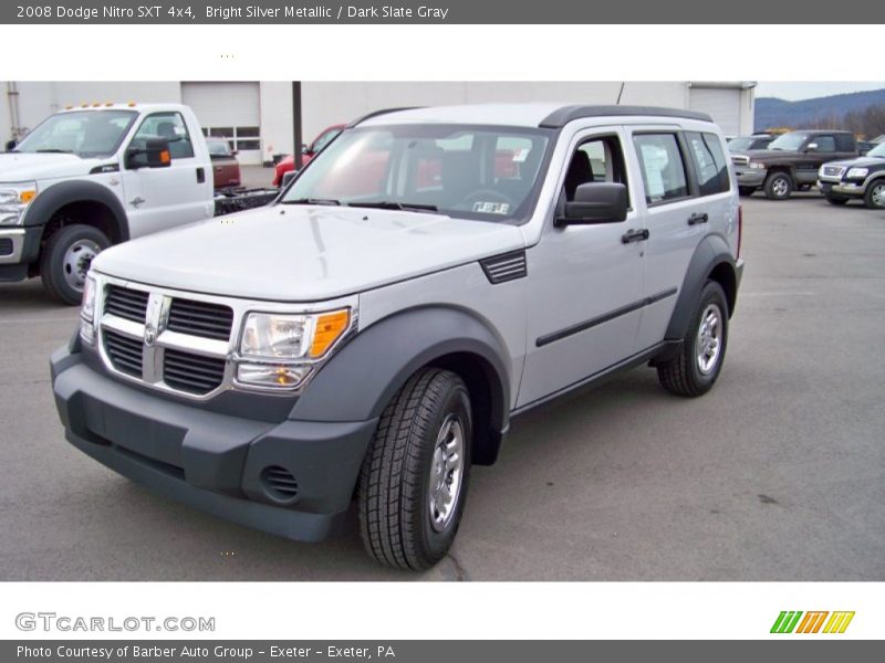 Bright Silver Metallic / Dark Slate Gray 2008 Dodge Nitro SXT 4x4