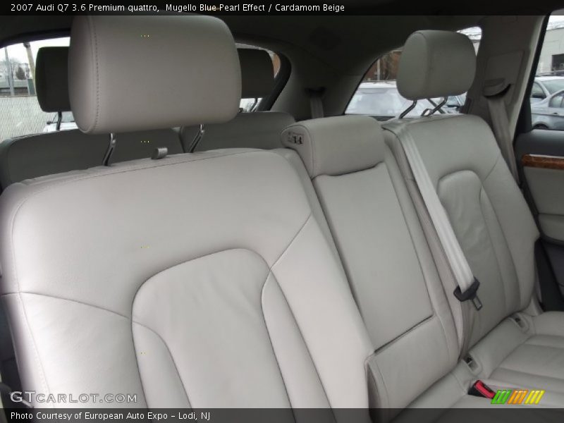 Mugello Blue Pearl Effect / Cardamom Beige 2007 Audi Q7 3.6 Premium quattro