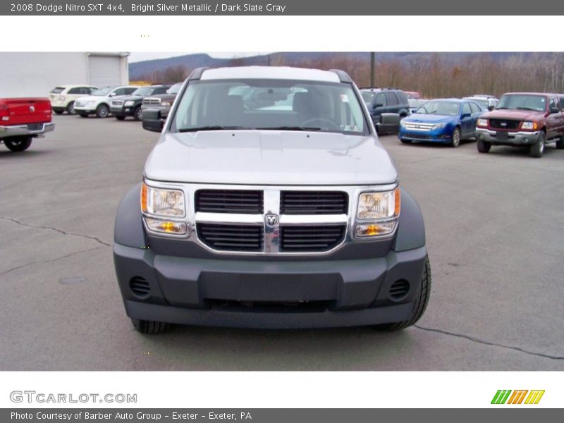 Bright Silver Metallic / Dark Slate Gray 2008 Dodge Nitro SXT 4x4
