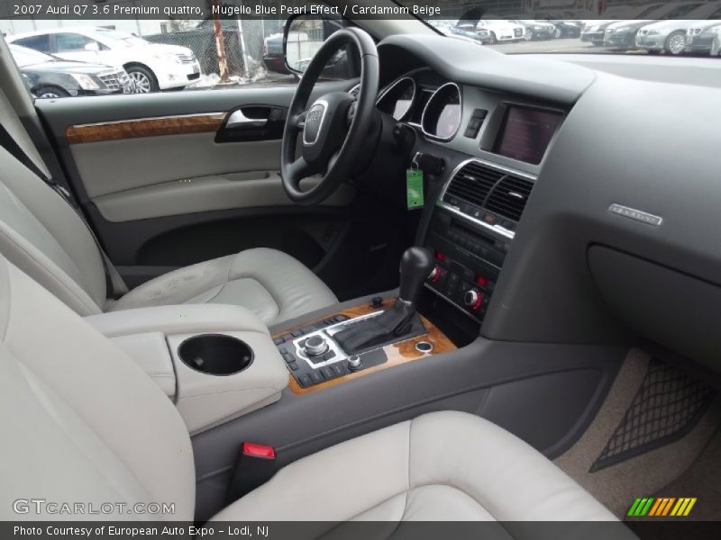 Mugello Blue Pearl Effect / Cardamom Beige 2007 Audi Q7 3.6 Premium quattro
