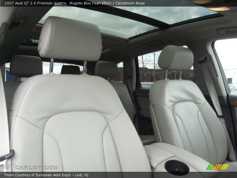 Mugello Blue Pearl Effect / Cardamom Beige 2007 Audi Q7 3.6 Premium quattro