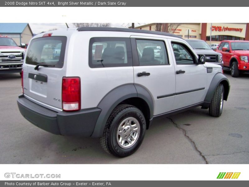 Bright Silver Metallic / Dark Slate Gray 2008 Dodge Nitro SXT 4x4