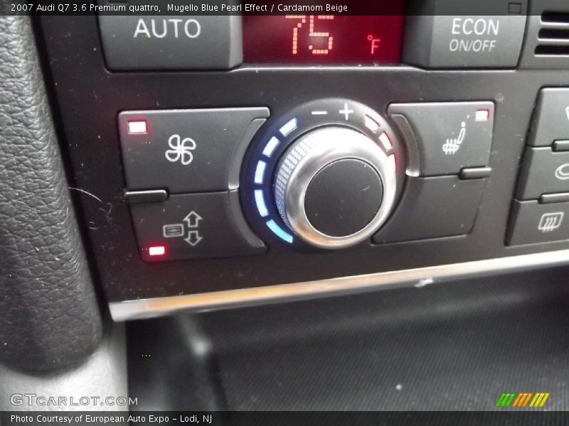 Mugello Blue Pearl Effect / Cardamom Beige 2007 Audi Q7 3.6 Premium quattro