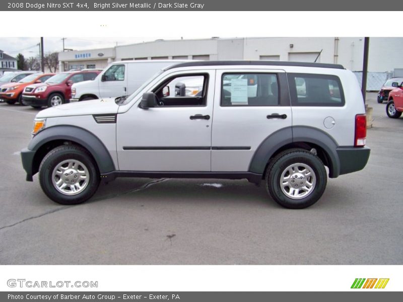Bright Silver Metallic / Dark Slate Gray 2008 Dodge Nitro SXT 4x4