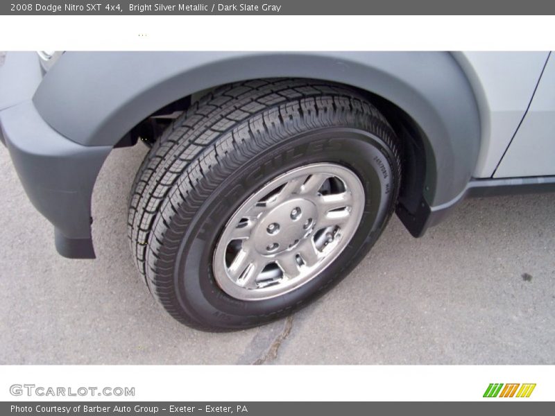 Bright Silver Metallic / Dark Slate Gray 2008 Dodge Nitro SXT 4x4