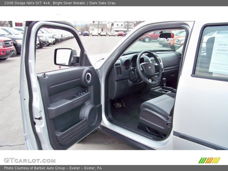 Bright Silver Metallic / Dark Slate Gray 2008 Dodge Nitro SXT 4x4