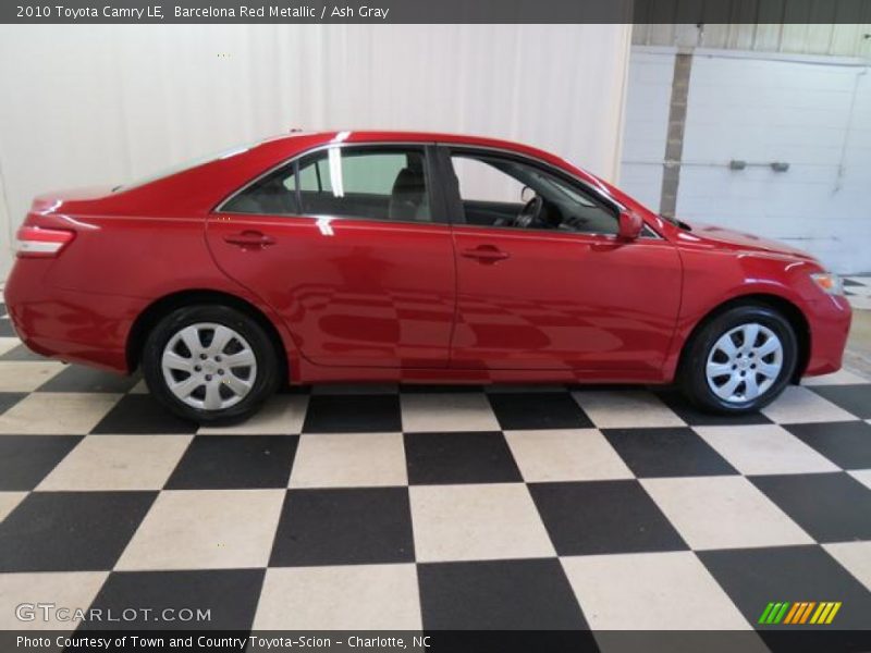 Barcelona Red Metallic / Ash Gray 2010 Toyota Camry LE