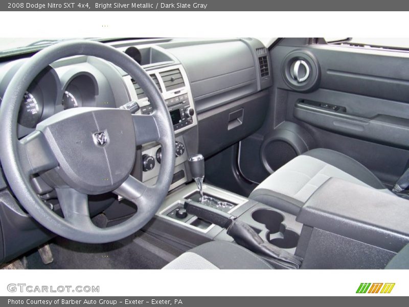 Bright Silver Metallic / Dark Slate Gray 2008 Dodge Nitro SXT 4x4
