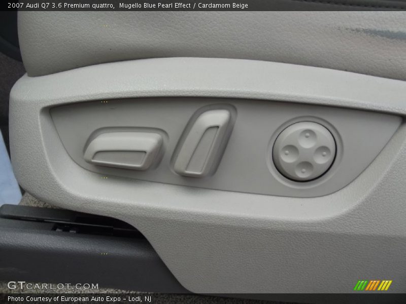 Mugello Blue Pearl Effect / Cardamom Beige 2007 Audi Q7 3.6 Premium quattro